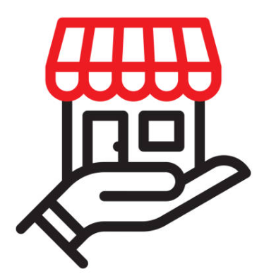 Shop in the palm of a hand