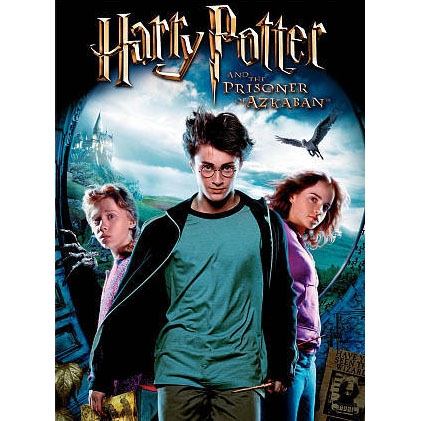movie poster featuring Harry Potter characters