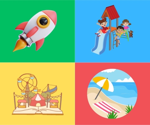 space, the park, amusement park, the beach