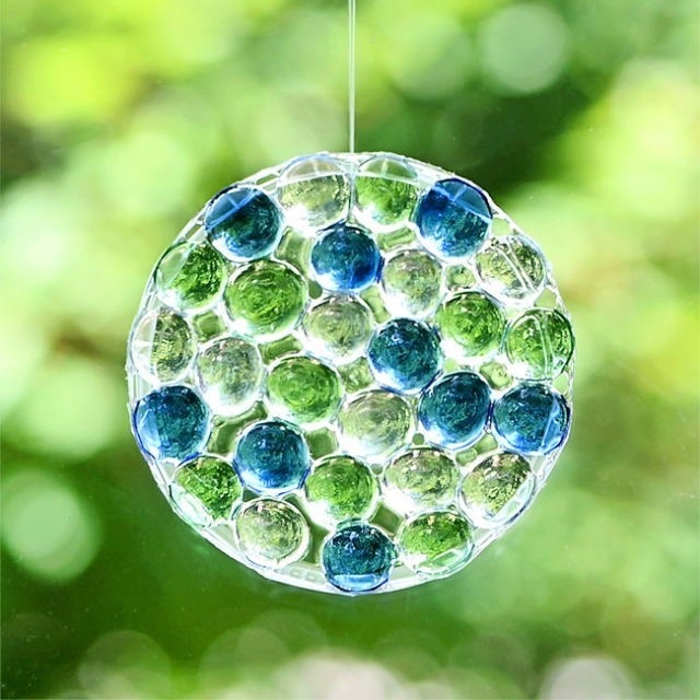 suncatcher made of gemstones
