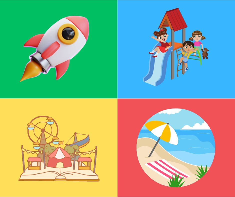 space, the park, amusement park, the beach